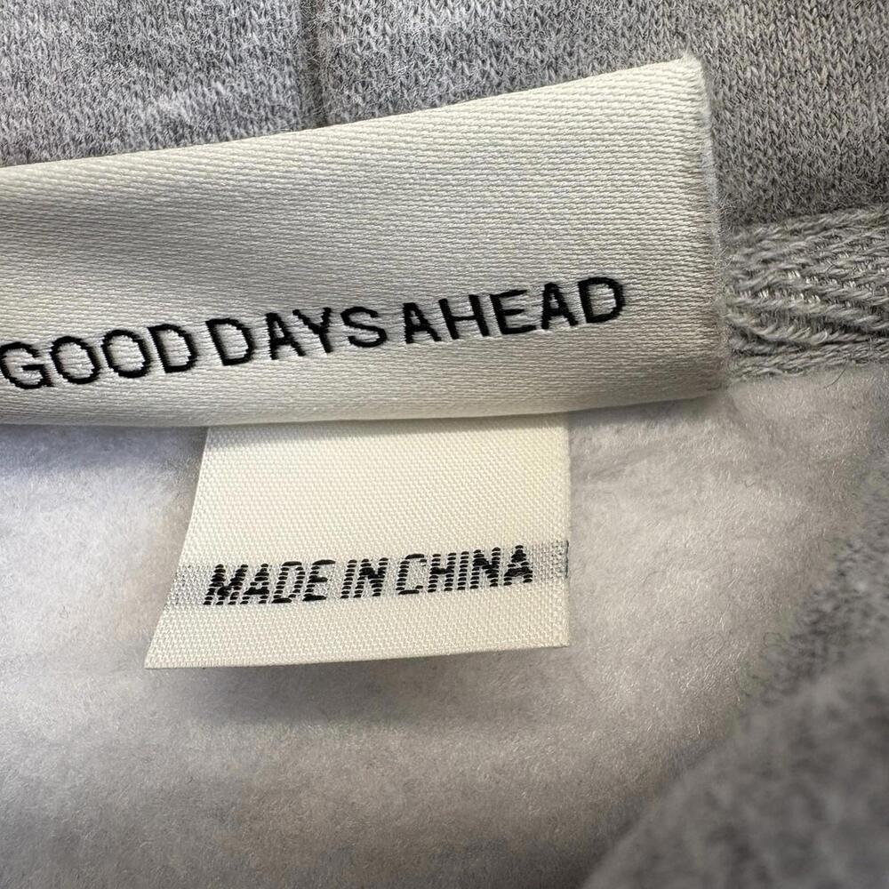 Comfrt Coordinate Hoodie Size Large Gray Oversized Cozy - Picture 4 of 9